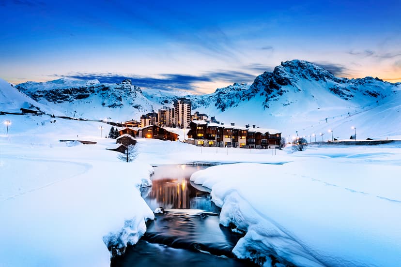 Tignes ski resort